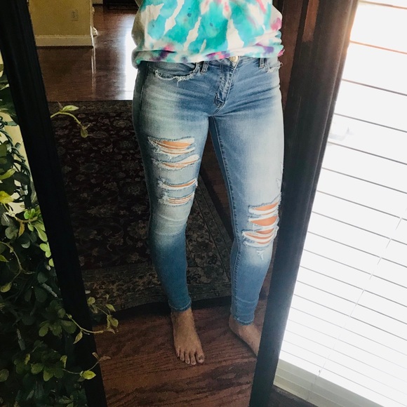 American Eagle distressed jeans - Picture 5 of 8